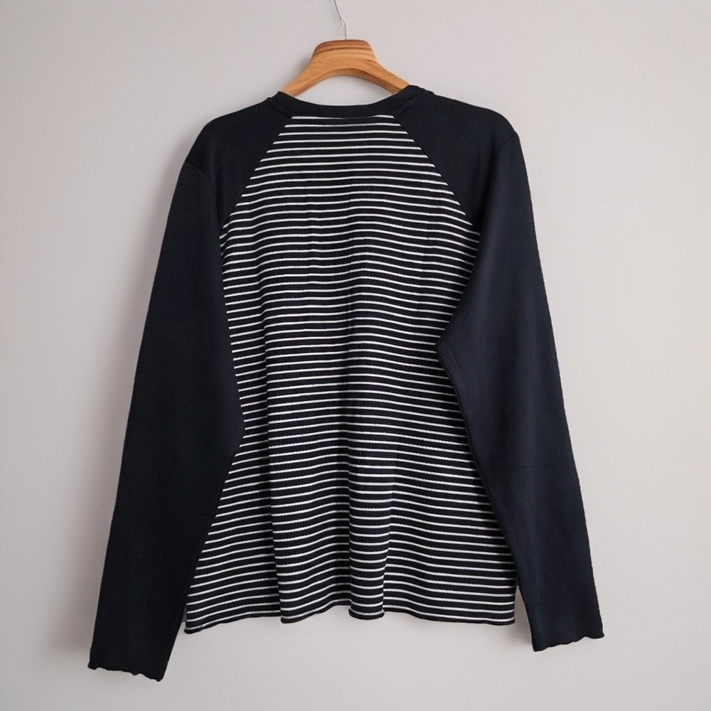 Antigua Houston Astros Striped Long Sleeve Tee - Sporty Chic XL - Picture 3 of 6